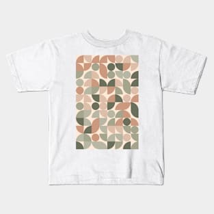 Nature - Geometric Pattern - Shapes #9 Kids T-Shirt